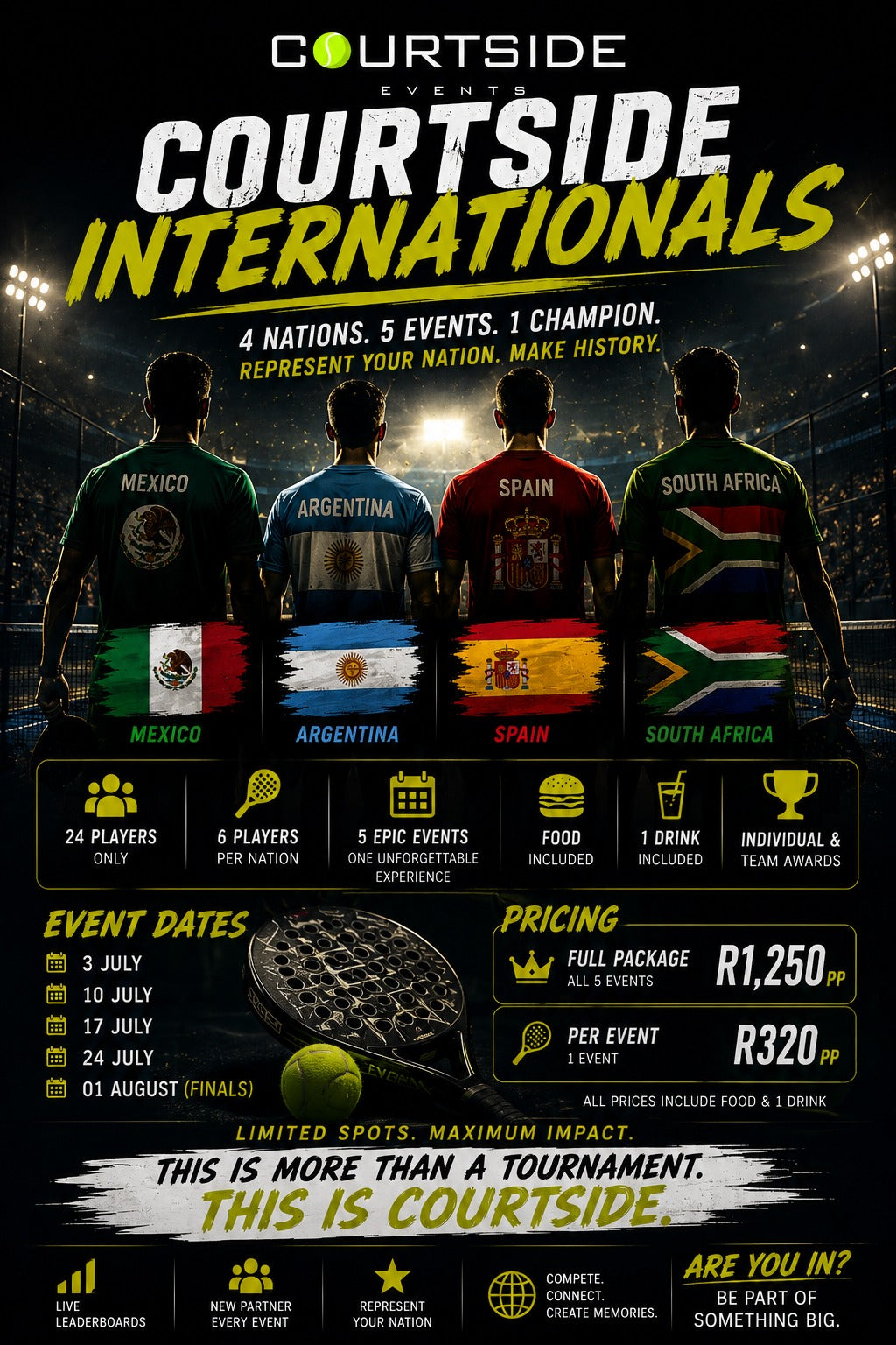 COURTSIDE INTERNATIONALS